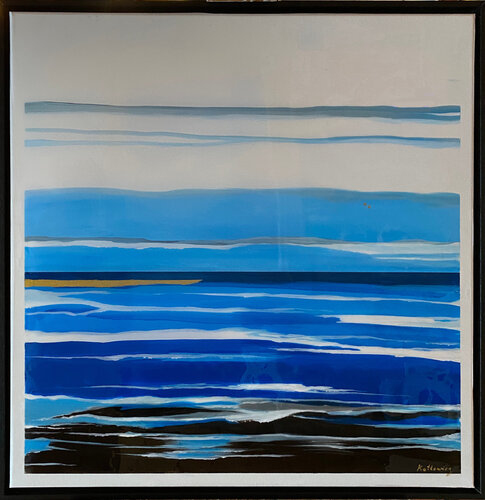 LE BANC DE SABLE von Franck Kottewicz, Malerei kaufen auf Singulart