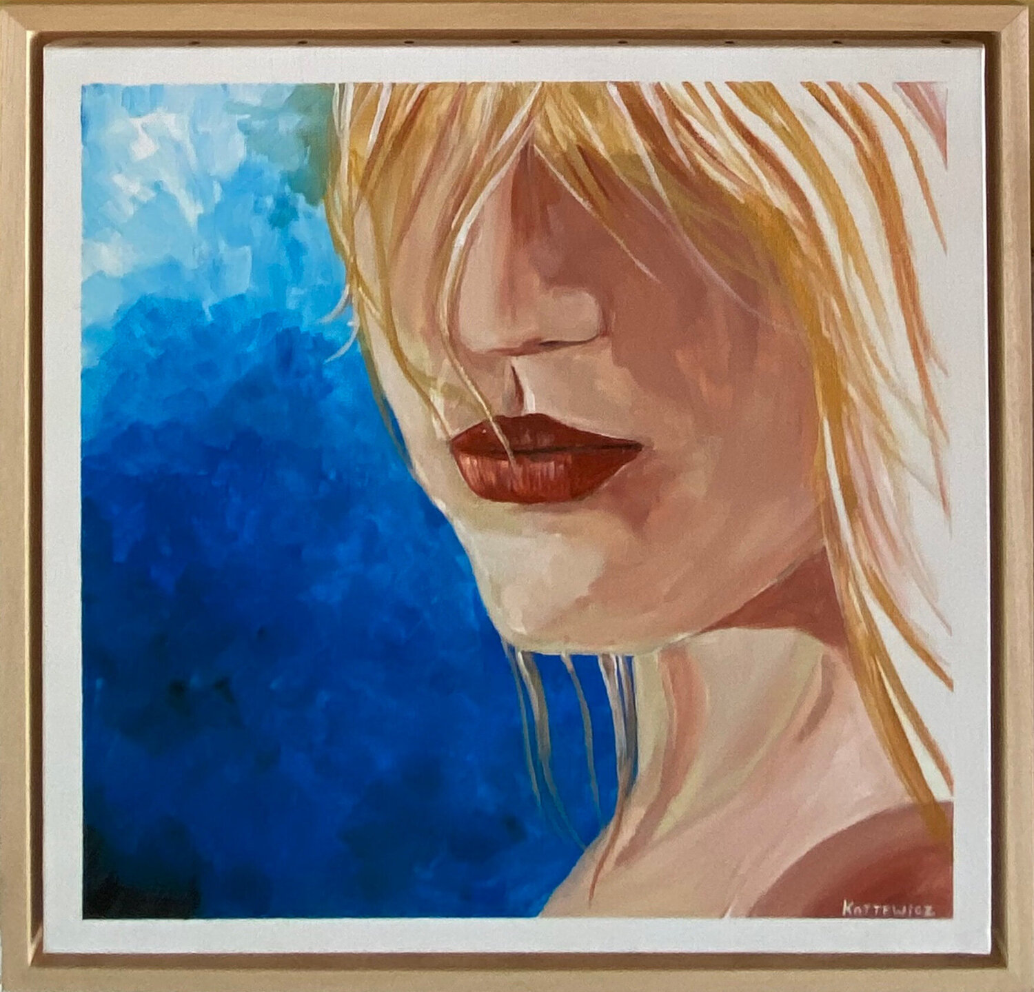 BLOND HAIR GIRL Franck Kottewicz