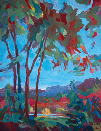 Sehnsuchtsort de Michaela Schmid, Pintura a la venta en Singulart