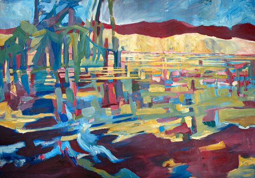 Spiegelung de Michaela Schmid, Pintura a la venta en Singulart