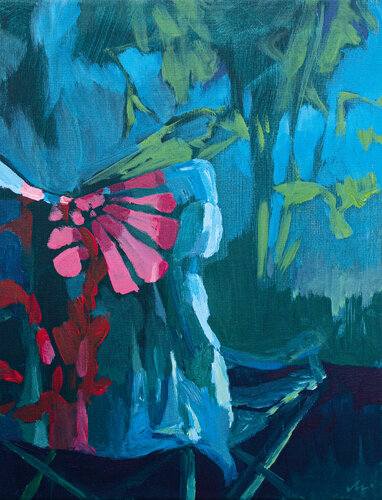 Glamping de Michaela Schmid, Pintura a la venta en Singulart