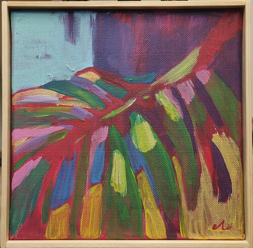 Glamorous III di Michaela Schmid, Pittura in vendita su Singulart