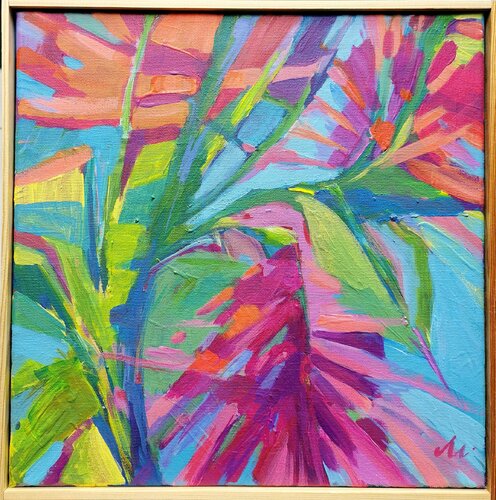 Las Palmas I de Michaela Schmid, Pintura a la venta en Singulart