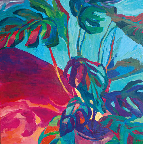 Es lebt II von Michaela Schmid, Malerei kaufen auf Singulart