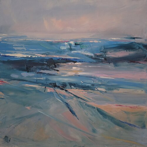 Océan pas à pas von Clarisse Daurat, Malerei kaufen auf Singulart