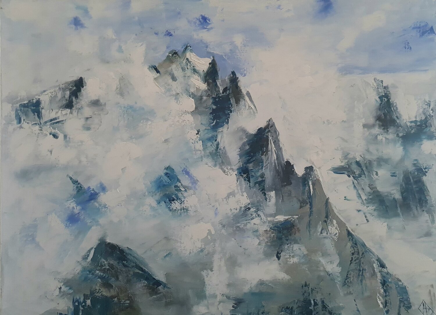 Au sommet du mont et du silence Clarisse Daurat