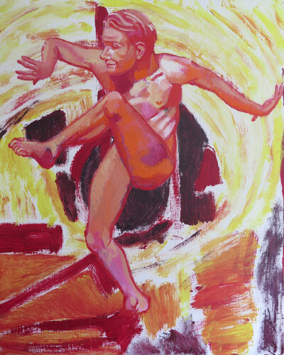 UNTRAPPED XXV by Adalberto Miguez, 회화 for Sale on Singulart