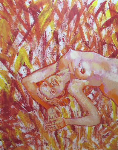UNTRAPPED XXX di Adalberto Miguez, Pittura in vendita su Singulart