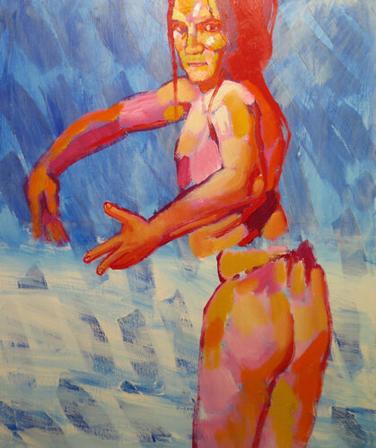 INCONGRUOUS V di Adalberto Miguez, Pittura in vendita su Singulart