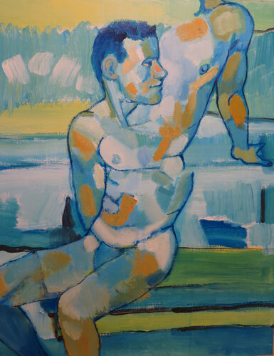 INCONGRUOUS VIi van Adalberto Miguez, Schilderij te koop op Singulart