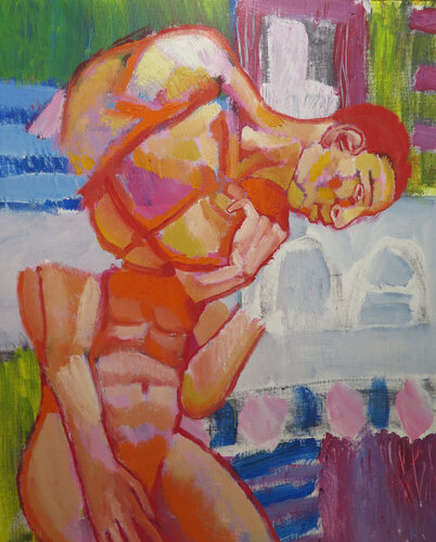 INCONGRUOUS IX di Adalberto Miguez, Pittura in vendita su Singulart