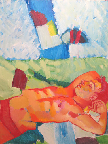 INCONGRUOUS XVI de Adalberto Miguez, Pintura a la venta en Singulart