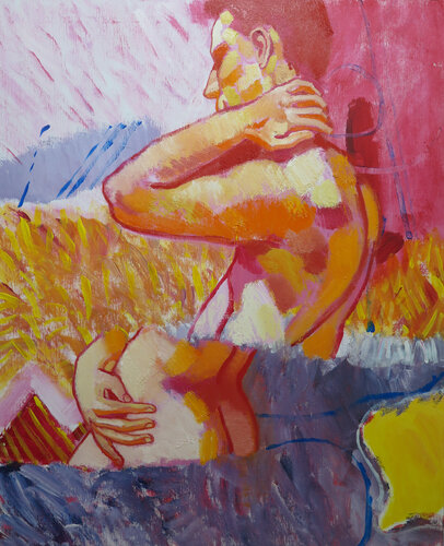 INCONGRUOUS XVIII par Adalberto Miguez, Peinture en vente sur Singulart