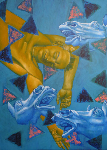 EQUIDERMIS XII di Adalberto Miguez, Pittura in vendita su Singulart