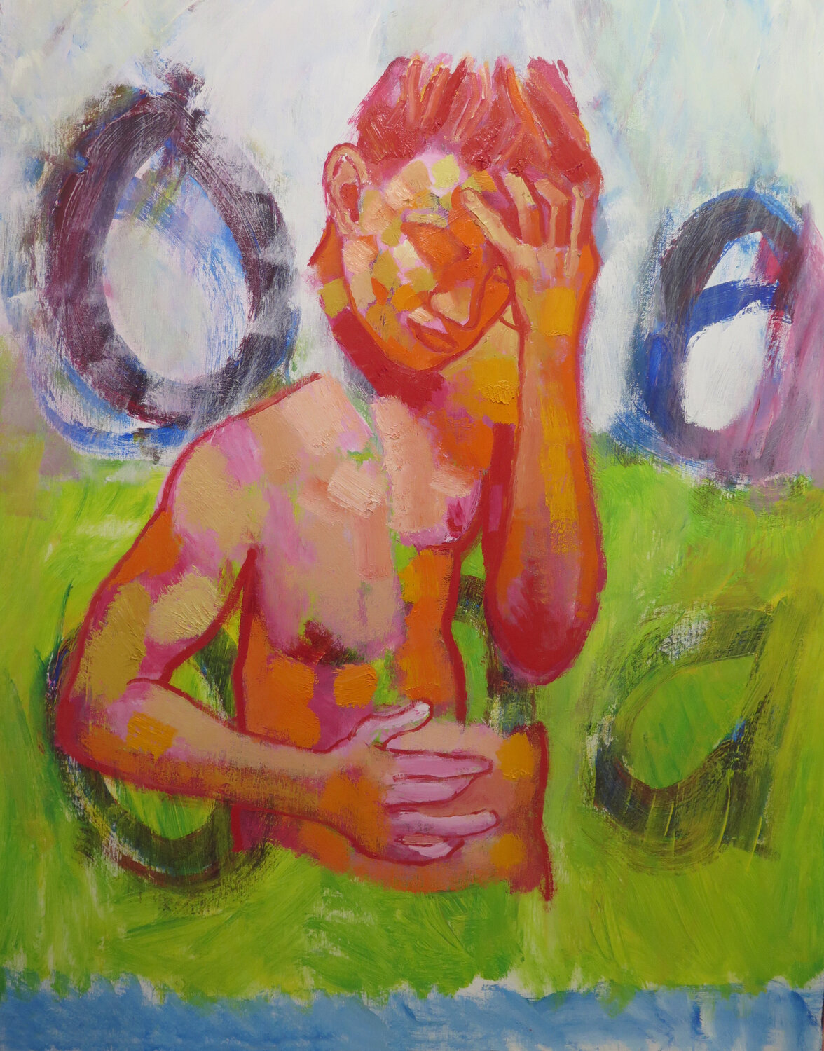 INCONGRUOUS XX Adalberto Miguez Pintura original en venta