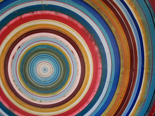 serie Círculos sagrados, Multicolors von Jesus Rivera, Malerei kaufen auf Singulart