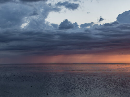 Abend am Wattenmeer #1 de Joe Kaiser, Fotografía a la venta en Singulart