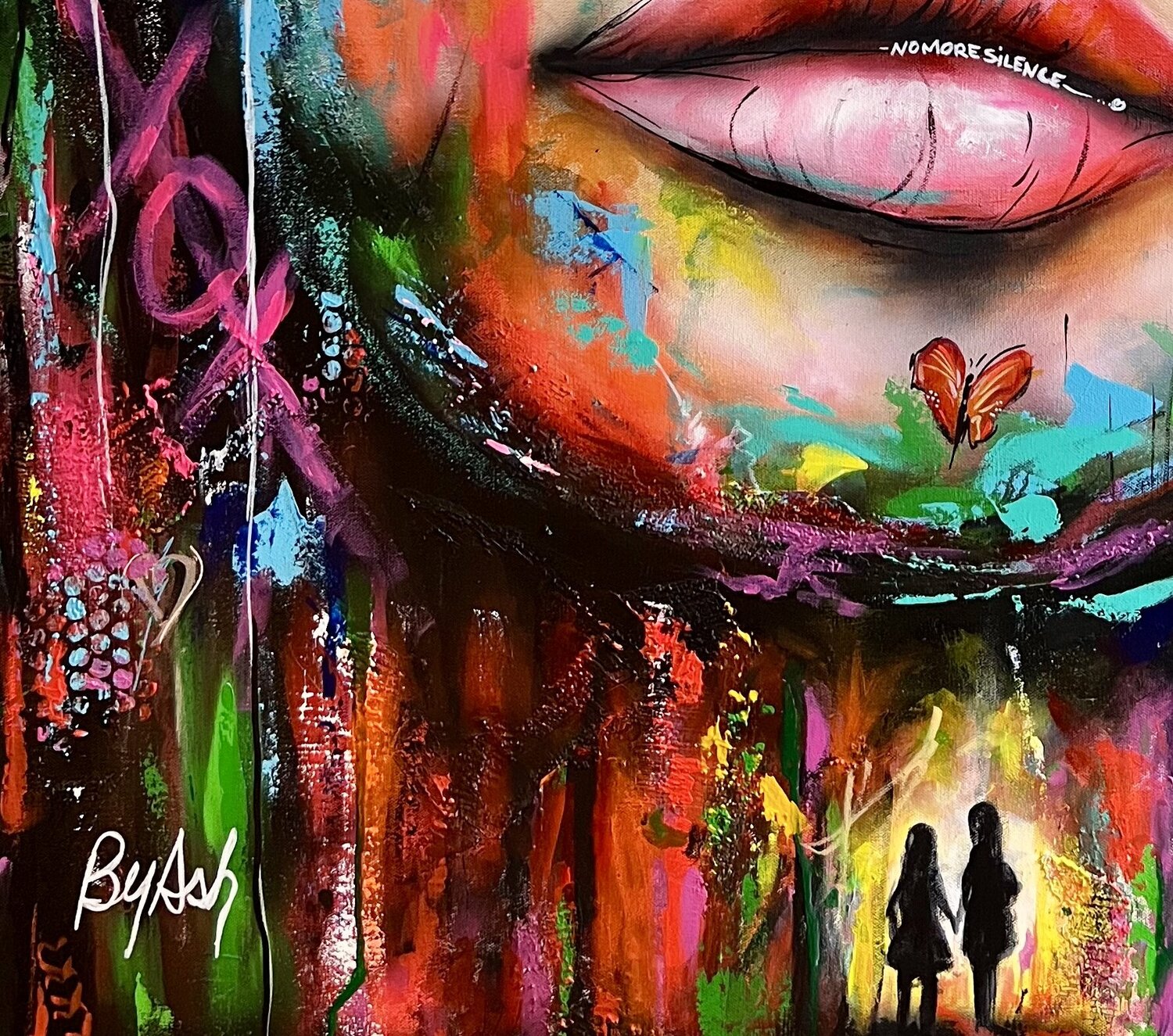 大迫力！手書きの絵 絵画 グラフティ 美術 グラフィティ絵画販売