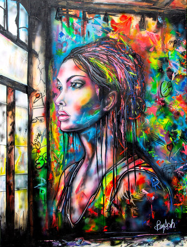 Au bord des possibles von ByAsh, Malerei kaufen auf Singulart