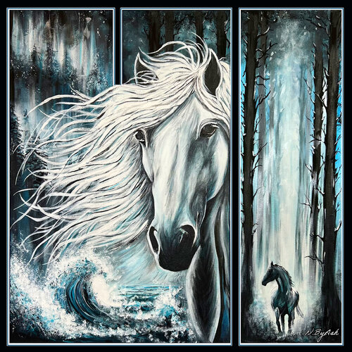 Esprit Libre by ByAsh, Painting for Sale on Singulart