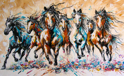 Élan Commun by ByAsh, Painting for Sale on Singulart