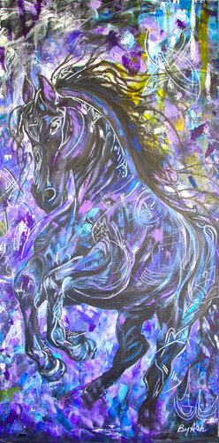 Rage de vivre by ByAsh, Painting for Sale on Singulart