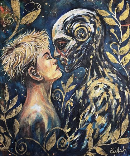 And We Met Anyway von ByAsh, Malerei kaufen auf Singulart