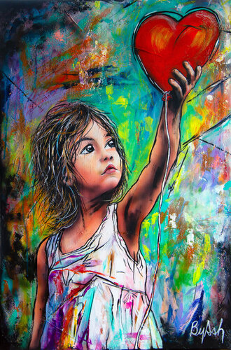 Just Within Reach by ByAsh, Painting for Sale on Singulart
