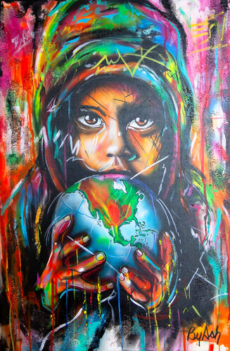 In Our Hands by ByAsh, Painting for Sale on Singulart
