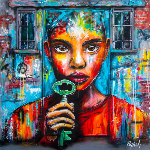 No Entry by ByAsh, Painting for Sale on Singulart
