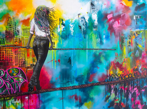 In Transit by ByAsh, Painting for Sale on Singulart