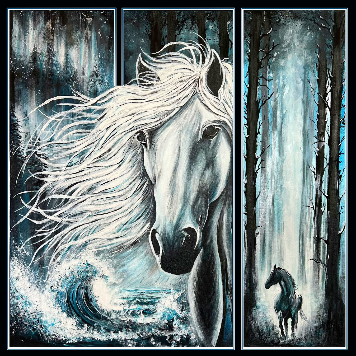 Esprit Libre ByAsh Original painting for sale