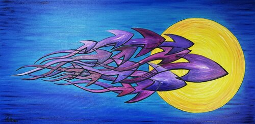 To be get life van SAM AYAD, Schilderij te koop op Singulart