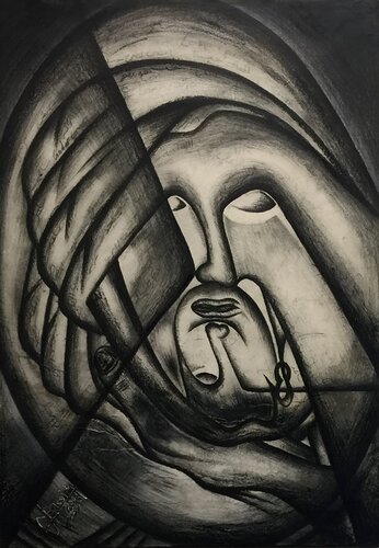 In hand`s God von SAM AYAD, Malerei kaufen auf Singulart