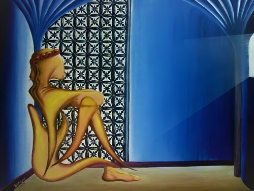 Waiting  life von SAM AYAD, Malerei kaufen auf Singulart