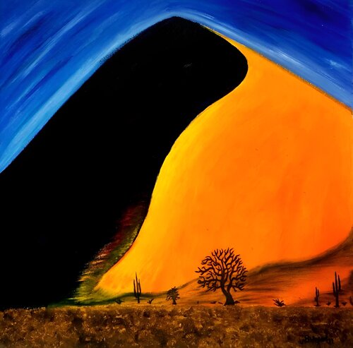 Mountains von SAM AYAD, Malerei kaufen auf Singulart