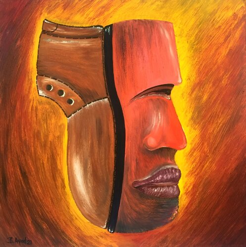 Love your tools van SAM AYAD, Schilderij te koop op Singulart