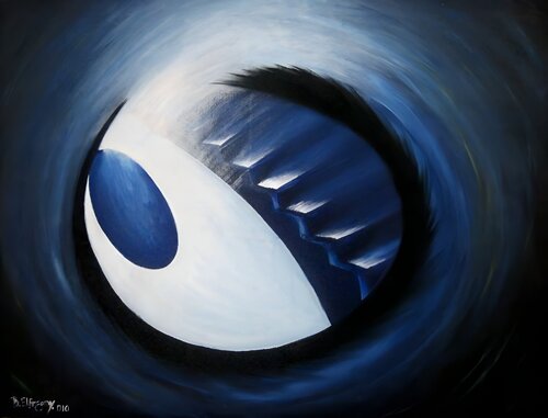 Black hole von SAM AYAD, Malerei kaufen auf Singulart