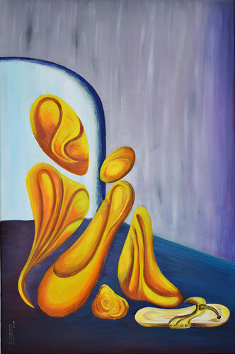 Motherhood by SAM AYAD, Painting for Sale on Singulart