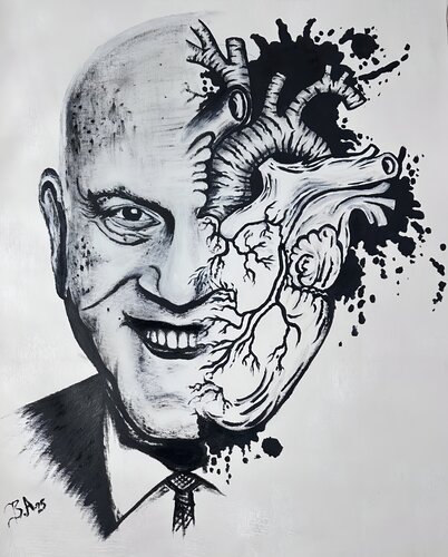 Donate 50% price for Found. Magdi Yiacob - International surgery heart problem van SAM AYAD, Schilderij te koop op Singulart