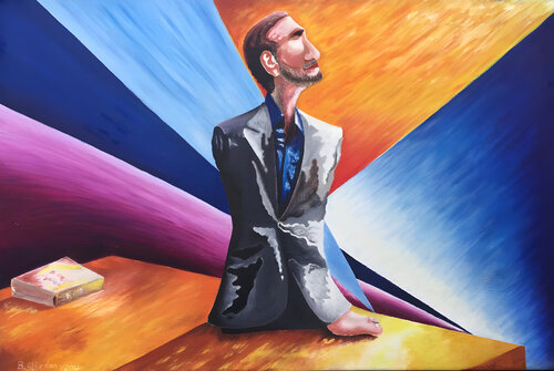 Neck fujisek di SAM AYAD, Pittura in vendita su Singulart