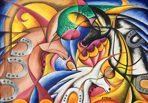 Dancing horses SAM AYAD