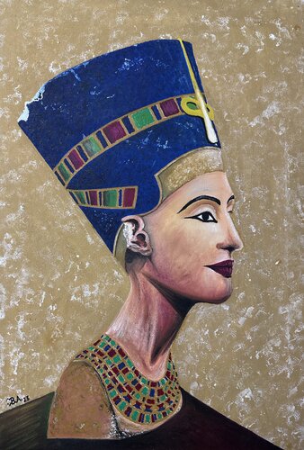 Nefertiti van SAM AYAD, Schilderij te koop op Singulart