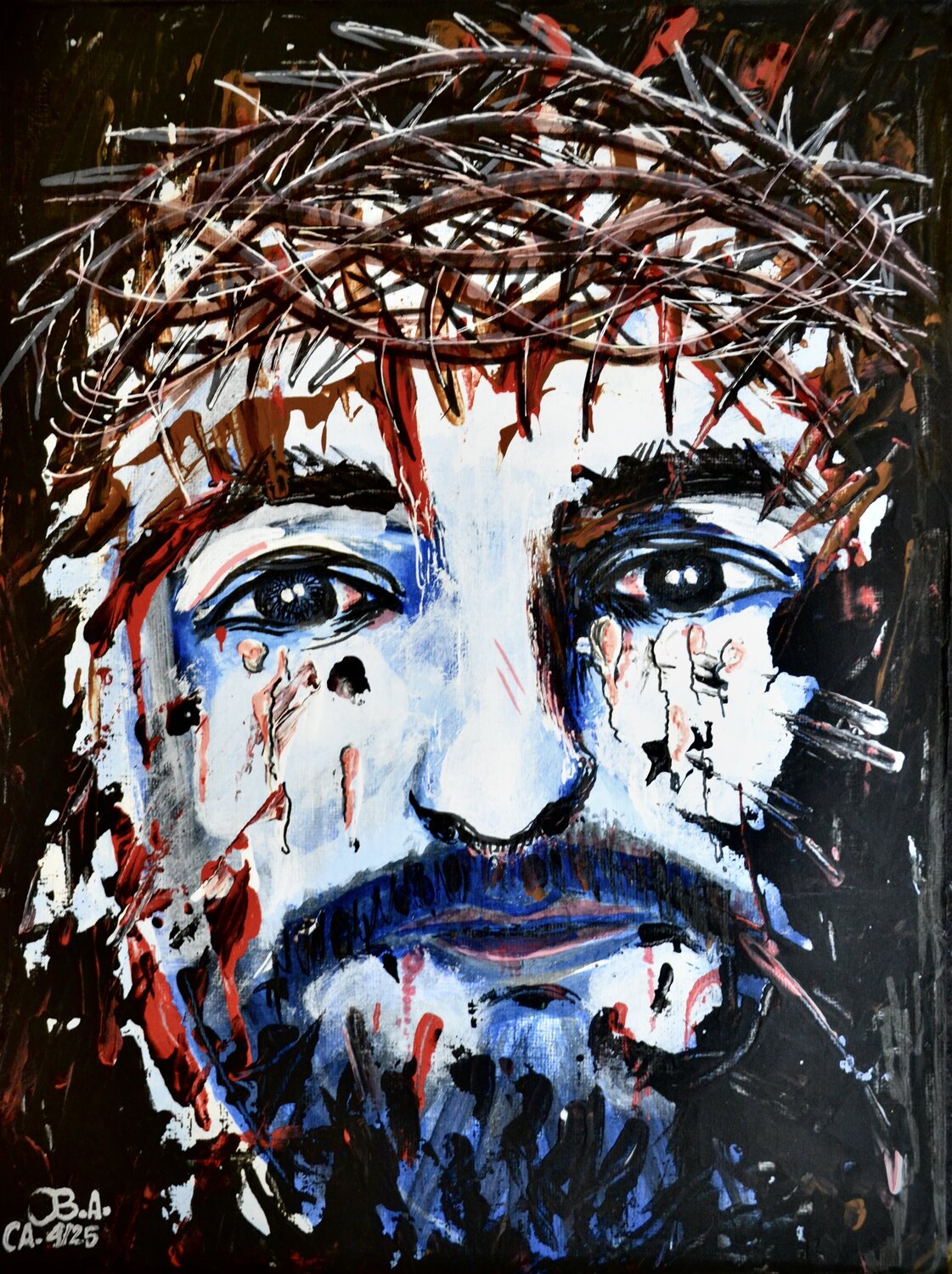 Jesus got pain,  for me . SAM AYAD