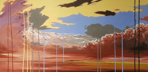 Hoffnung by Andreas Hornbogen, Painting for Sale on Singulart