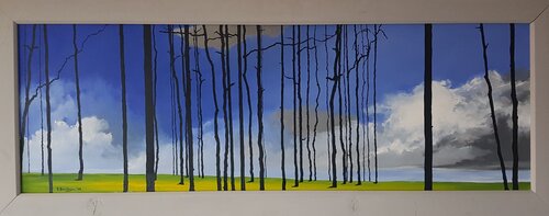 Geisterwald 2 par Andreas Hornbogen, Peinture en vente sur Singulart
