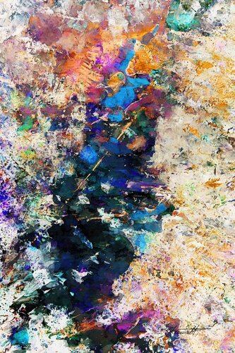 Rift / Gallery Acrylic Display by Chromat Arcanov, Print for Sale on Singulart