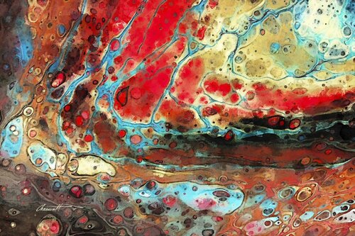 Sunrise Armageddon / Gallery Acrylic Display von Chromat Arcanov, Druck kaufen auf Singulart