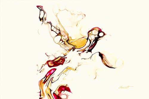 Dancing Phoenix / Gallery Acrylic Display by Chromat Arcanov, Print for Sale on Singulart