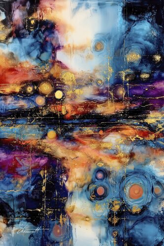 Diffuse Separation / Gallery Acrylic Display von Chromat Arcanov, Druck kaufen auf Singulart